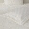 Ivory Sherpa Faux Fur Reversible Comforter Set Full Queen 3 Piece